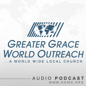 Greater Grace World Outreach podcast logo.