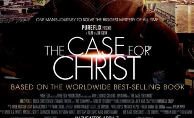 Movie poster for "The Case for Christ".